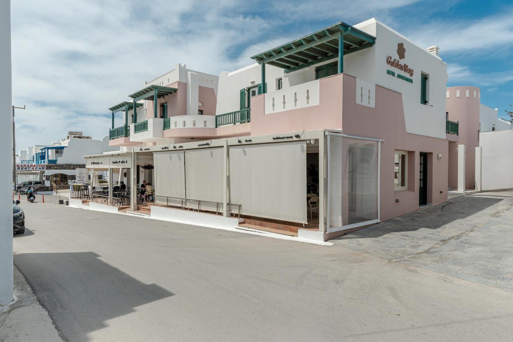 Golden Bay Aparthotel Agios Prokopios  Buitenkant foto